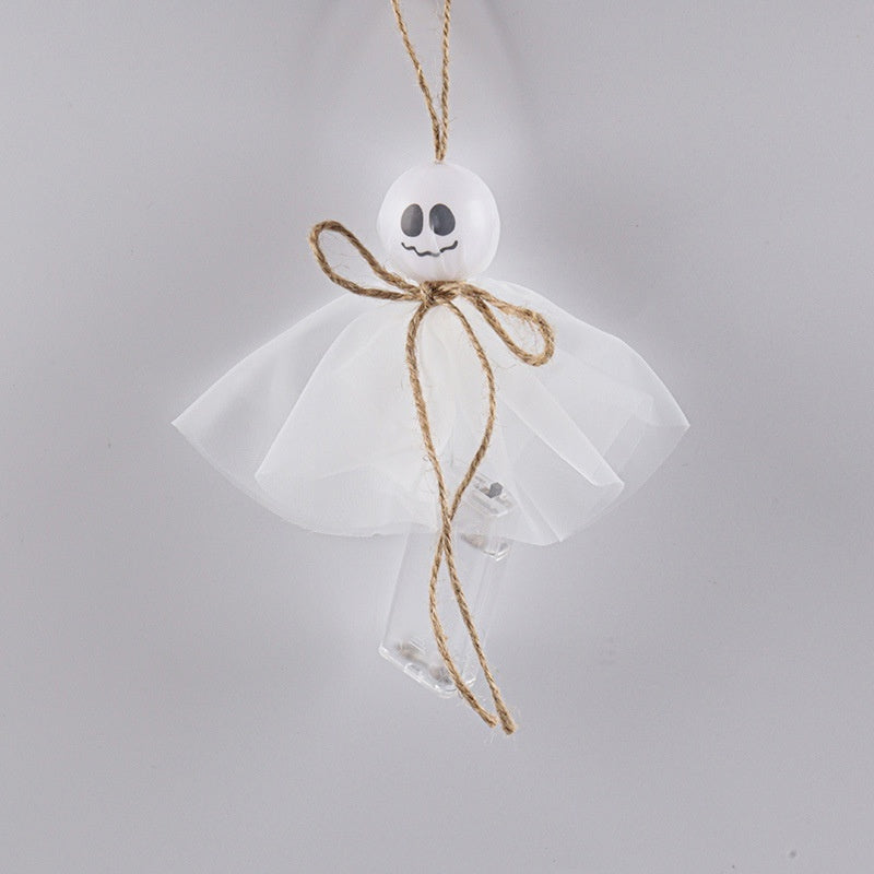 Halloween Ghost Dress Up Venue Layout Colorful Lights Led Lighting Chain