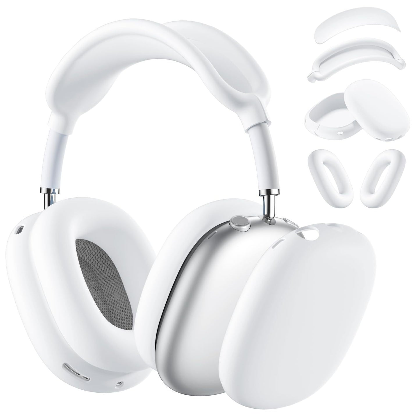 Earphone Case Silicone Earphone Case Bluetooth Headphone Case Head-mounted Protective Case