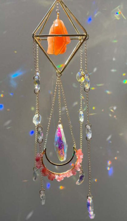 Shiny Wind Chimes Creative Home Accessories