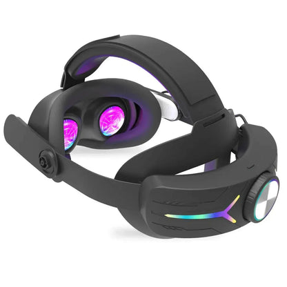 Ammonium VR headset with high-resolution display and adjustable comfort features