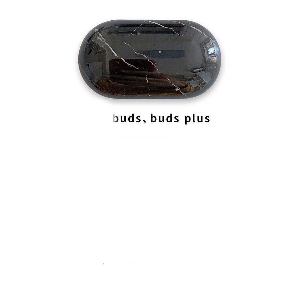 For Buds Live Pro Headphone Cover Buds Plus Marble Water Decal PC Hard Shell Case
