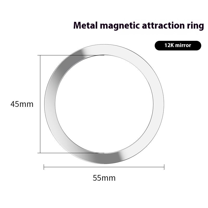New Wireless Charger Magnetic Ring Mobile Phone Holder