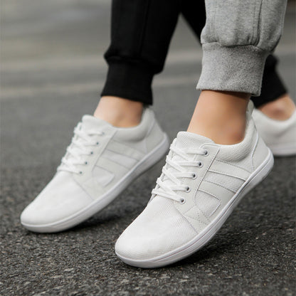 Couple Breathable Lace-up Mesh Shoes Casual Walking Sneakers Men Non-slip Running Sports Shoes Women