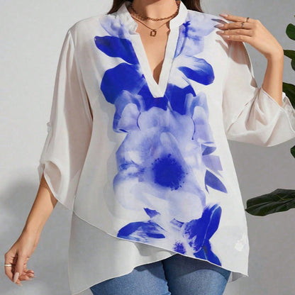 Women's Clothing Loose Shirt Elegant Fashion Design