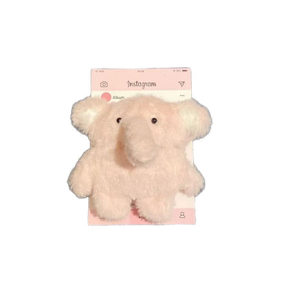 Plush Baby Elephant Wireless Bluetooth Earbuds Case