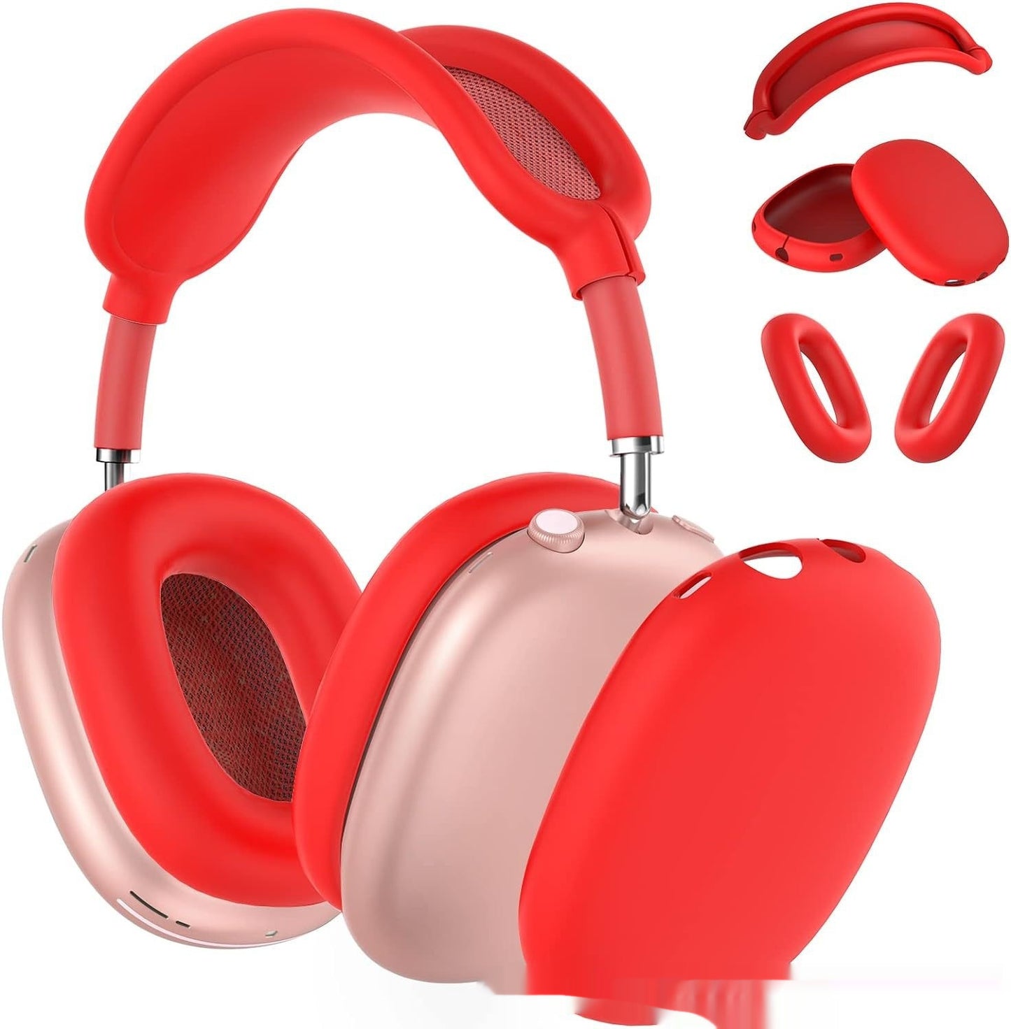 Earphone Case Silicone Earphone Case Bluetooth Headphone Case Head-mounted Protective Case