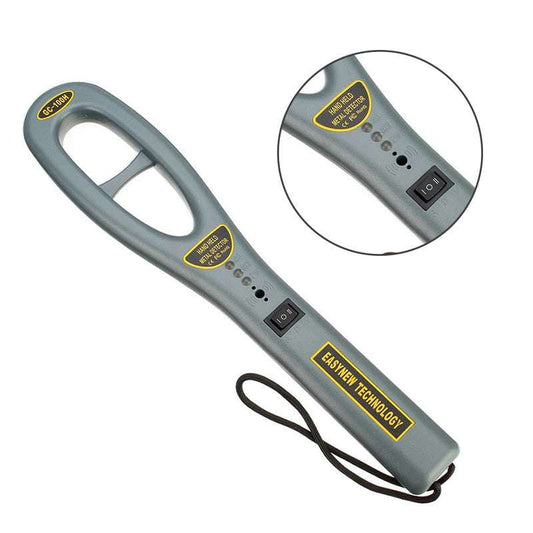 Hand Held Metal Detector - Portable Body Scanner with LED Display