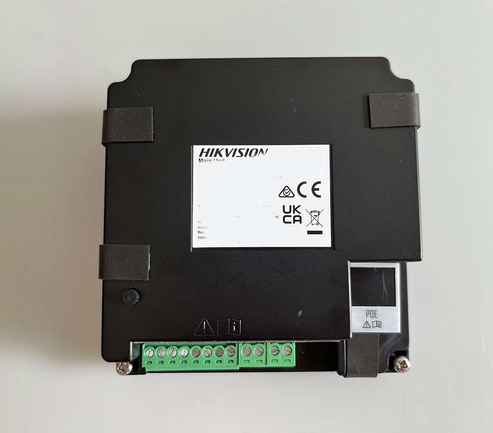 Hikvision KD8 Series modular door station DS-KD8003-IME1(B)/S video intercom unit black compact design with terminal connectors