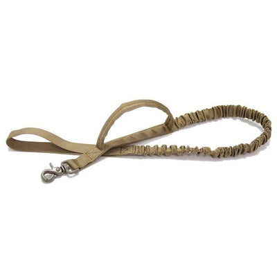 Durable tactical dog harness leash made of nylon with breakaway feature