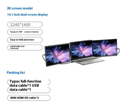 DuoFlex 14.1” Travel Monitor